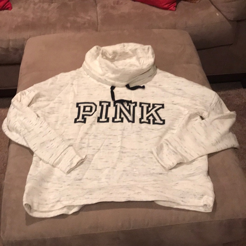 Cowl Neck PINK sweatshirt